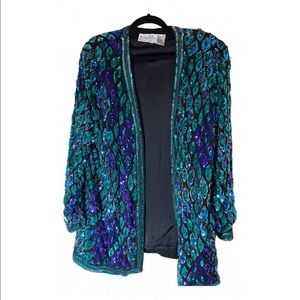 Vintage beaded Blazer